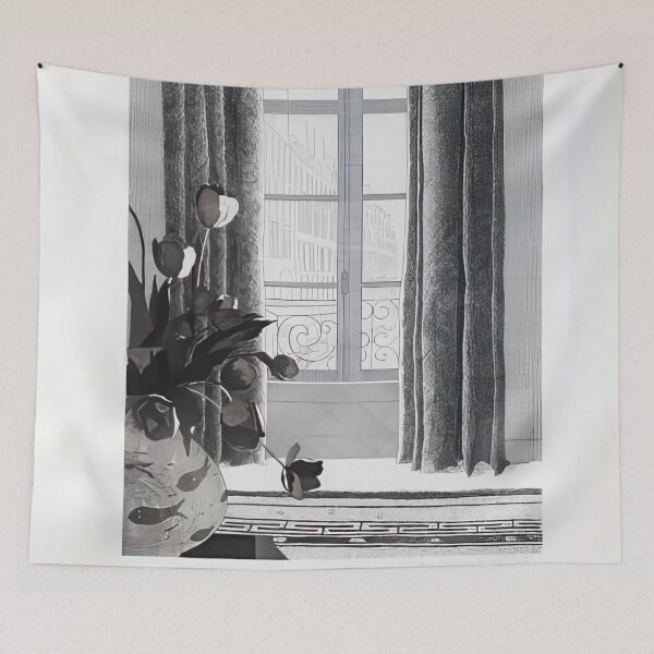 Item preview, David Hockney -  Rue De Seine - Signed Print by David Hockney undefinedr designed and sold by LILLIANSTRANGEy.