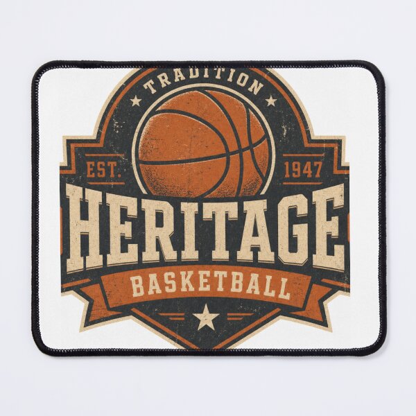 Item preview,  “Heritage Basketball – Est. 1947” designed and sold by AG Clothing Shop.