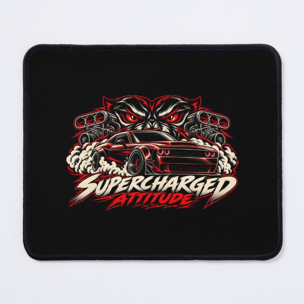 Item preview, Hellcat – Supercharged Attitude designed and sold by Pandaburba.