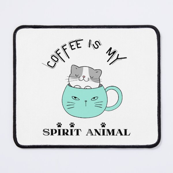 Item preview, Coffee Is My Spirit Animal. designed and sold by Dinasshop.