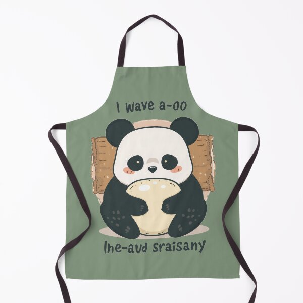 Item preview, Cute Panda Relaxing with Soup – Funny Cozy Bamboo Panda Illustration designed and sold by mrworld000.