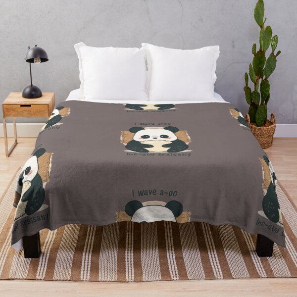 Item preview, Cute Panda Relaxing with Soup – Funny Cozy Bamboo Panda Illustration designed and sold by mrworld000.