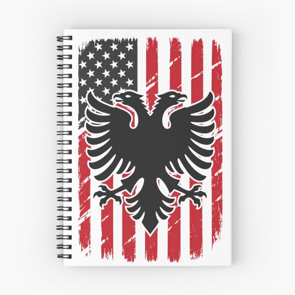 Item preview, Albanian American Flag Albania USA Heritage Pride Roots designed and sold by JackCurtis1991.