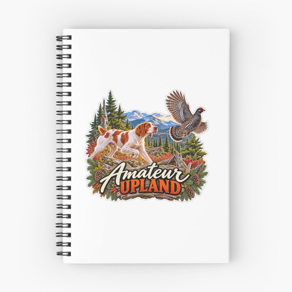 Item preview, Amateur Upland – Brittany Spaniel & Spruce Grouse designed and sold by AmateurUpland.