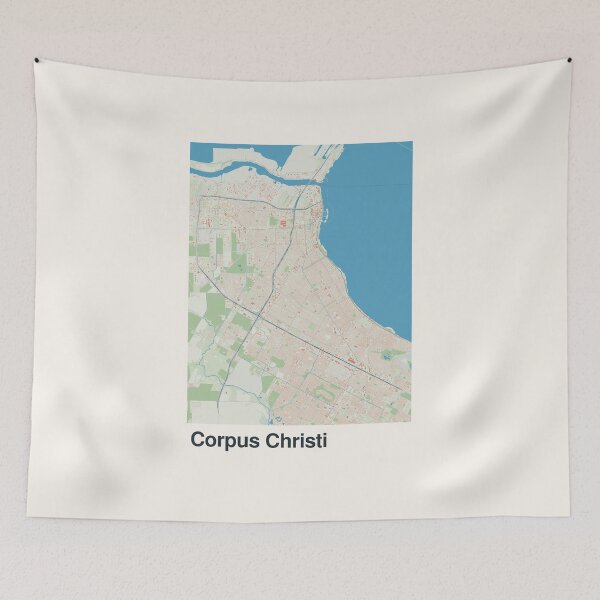 Item preview, Corpus Christi Minimalistic Map Art designed and sold by MapsNerd.