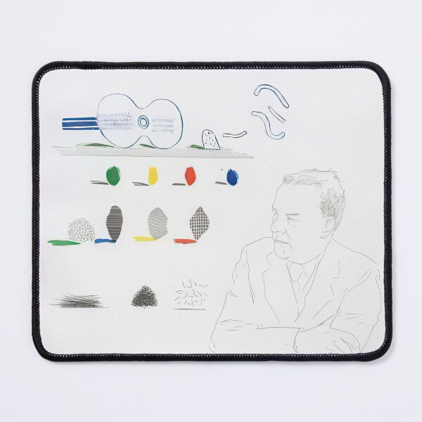 Item preview, David Hockney -  The Poet - Signed Print by David Hockney undefinedr designed and sold by LILLIANSTRANGEy.