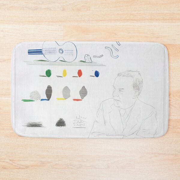 Item preview, David Hockney -  The Poet - Signed Print by David Hockney undefinedr designed and sold by LILLIANSTRANGEy.