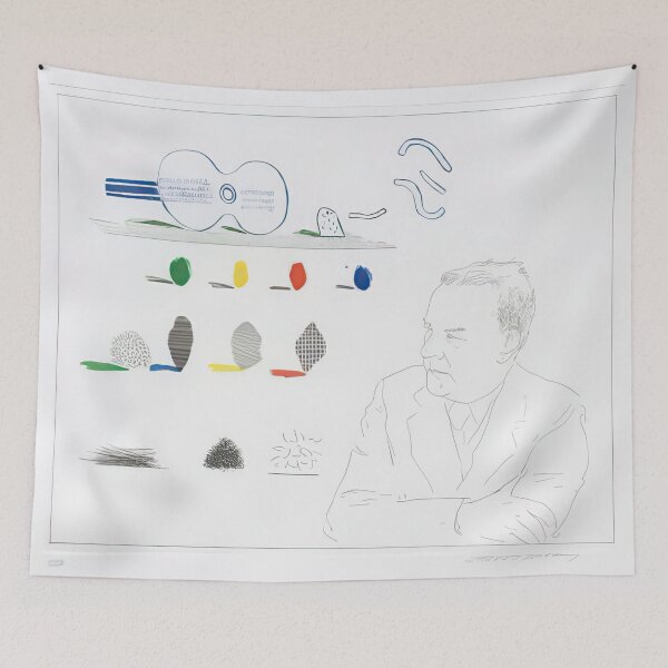 Item preview, David Hockney -  The Poet - Signed Print by David Hockney undefinedr designed and sold by LILLIANSTRANGEy.