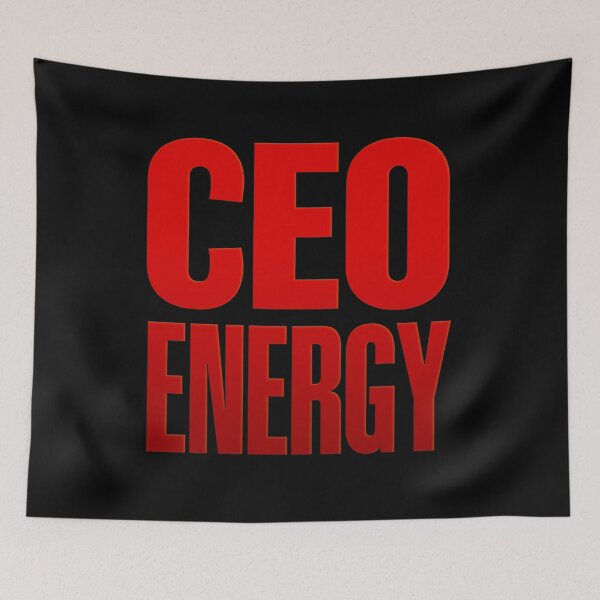 Item preview, CEO energy, Red designed and sold by Memes N Lore .