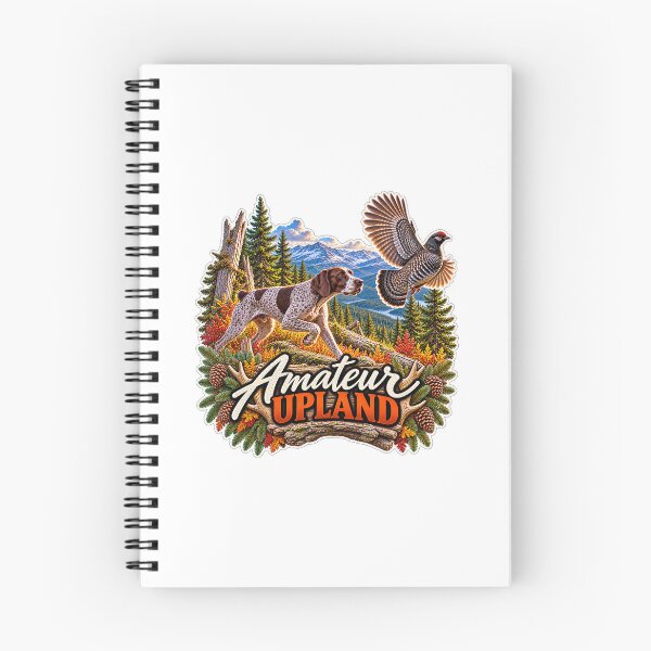 Item preview, Amateur Upland – German Shorthaired Pointer & Spruce Grouse designed and sold by AmateurUpland.