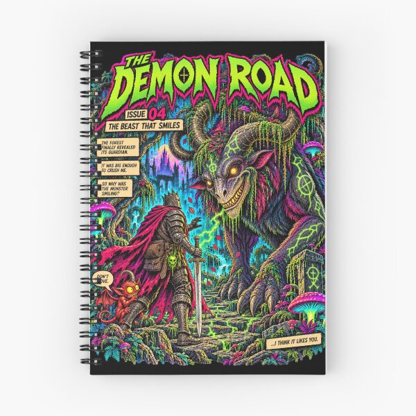 Item preview, THE DEMON ROAD — ISSUE #04: THE BEAST THAT SMILES designed and sold by KrungiT Design .