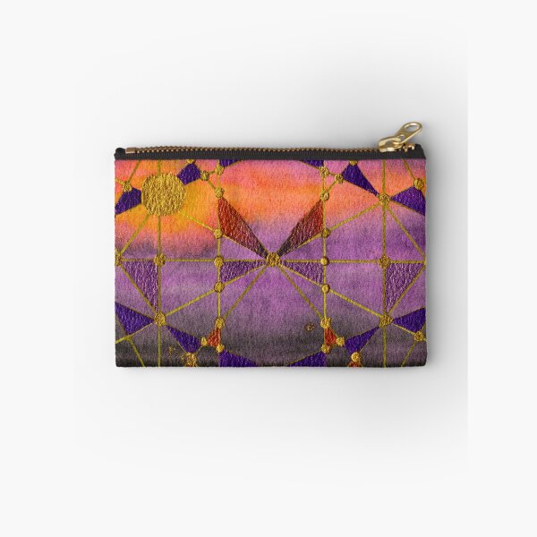 Item preview, Celestial Geometry in Purple and Gold designed and sold by ArithraStudio.