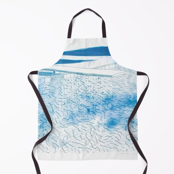 Item preview, David Hockney -  Lithograph Of Water Made Of Lines - Signed Print by David Hockney undefinedr designed and sold by LILLIANSTRANGEy.
