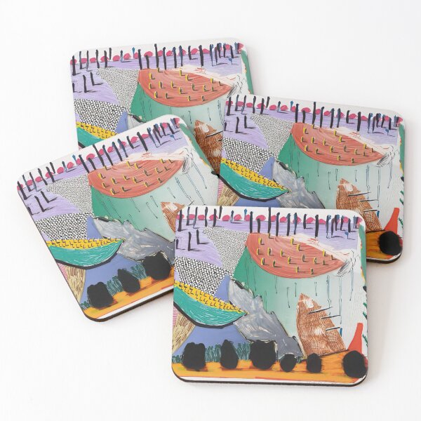 Item preview, David Hockney -  Slow Rise - Signed Print by David Hockney undefinedr designed and sold by LILLIANSTRANGEy.