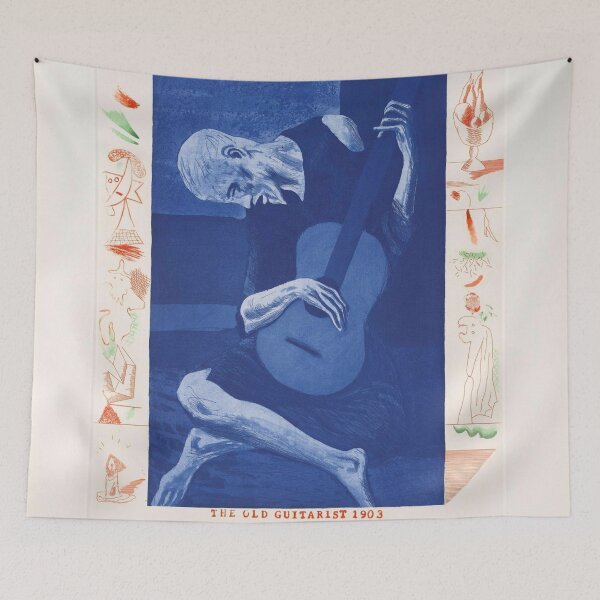 Item preview, David Hockney -   faits à savoir sur « The Blue Guitar » de Hockney designed and sold by LILLIANSTRANGEy.