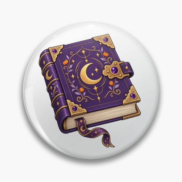 Item preview, Purple Celestial Spellbook – Cute Witchy Magic designed and sold by DavidH0918.
