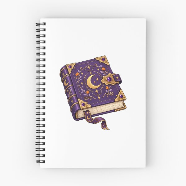 Item preview, Purple Celestial Spellbook – Cute Witchy Magic designed and sold by DavidH0918.