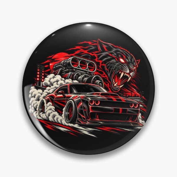 Item preview, Hellcat – Supercharged Attitude designed and sold by Pandaburba.