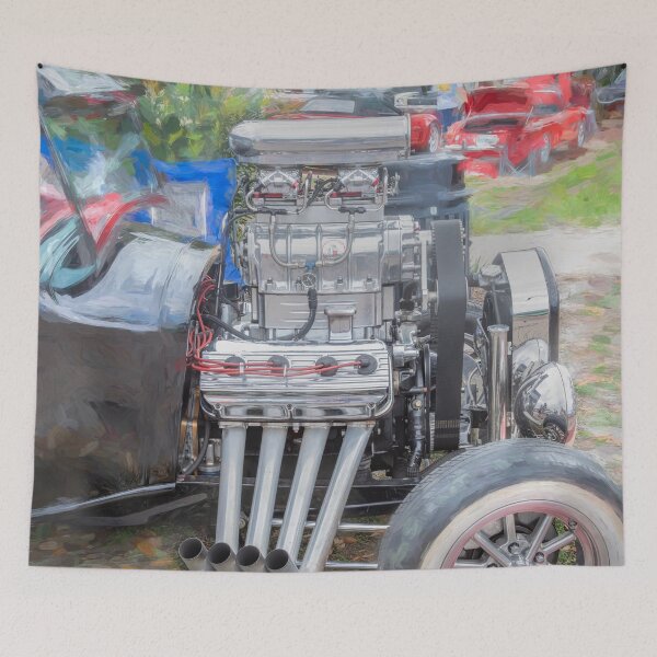 Item preview, 1932 Black Ford Coupe Dragster  designed and sold by RichFrancoCars.