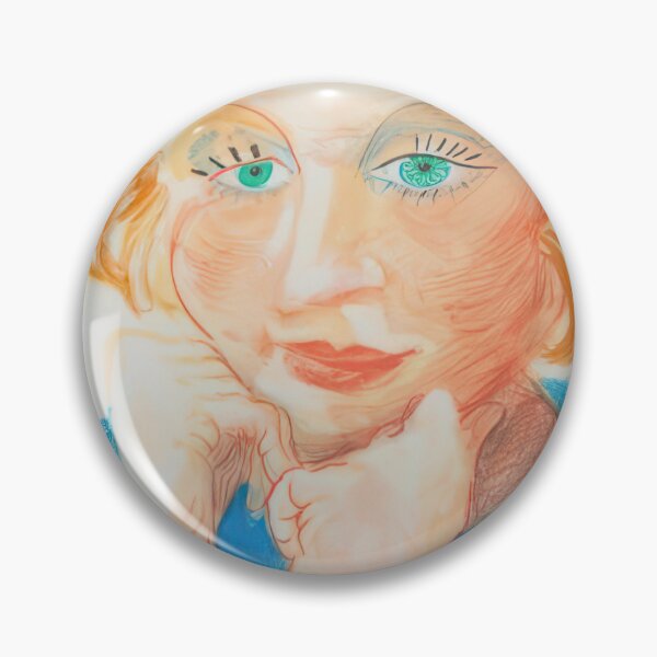 Item preview, David Hockney -  Celia With Green Hat - Signed Print by David Hockney undefinedr designed and sold by LILLIANSTRANGEy.