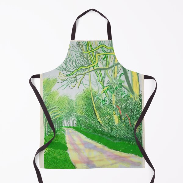 Item preview, David Hockney -  The Arrival Of Spring In Woldgate, East Yorkshire In  (twenty eleven) -  April, No.  - Signed Print by David Hockney undefinedr designed and sold by LILLIANSTRANGEy.