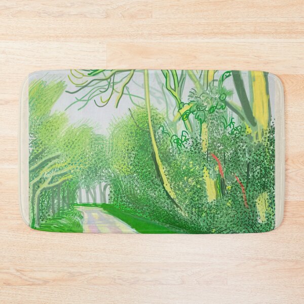 Item preview, David Hockney -  The Arrival Of Spring In Woldgate, East Yorkshire In  (twenty eleven) -  April, No.  - Signed Print by David Hockney undefinedr designed and sold by LILLIANSTRANGEy.