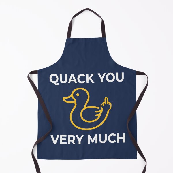 Item preview, Quack You Very Much Funny Duck Middle Finger designed and sold by Amir Faysal.