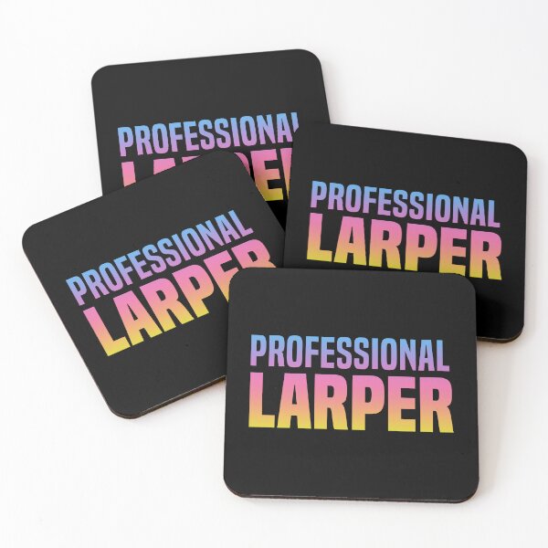 Item preview, Professional Larper, Neon Sunset designed and sold by Memes N Lore .