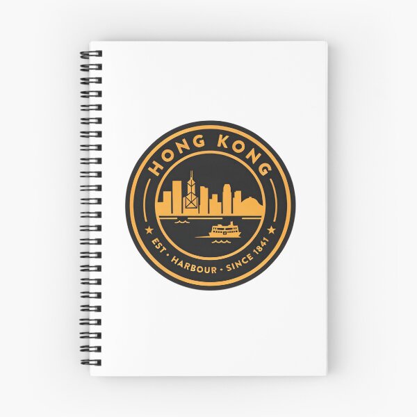 Item preview, Hong Kong Skyline Crest — Circular Badge Logo designed and sold by Shutter-Dragon.