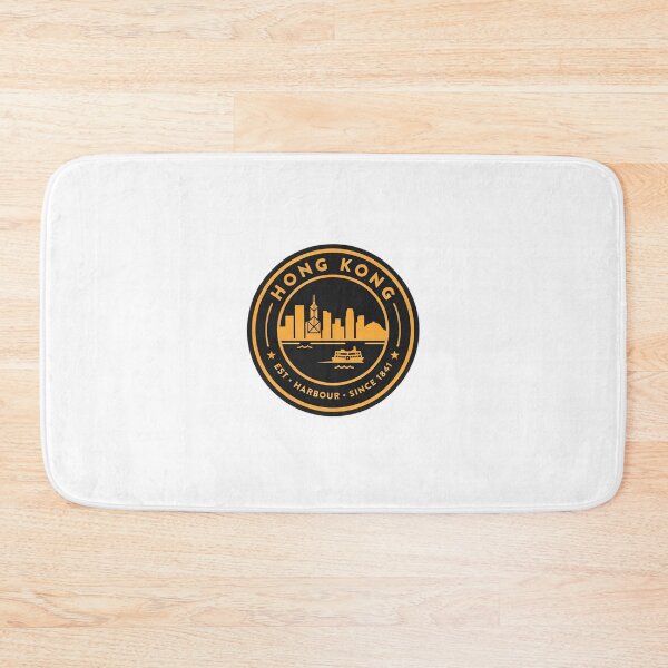 Item preview, Hong Kong Skyline Crest — Circular Badge Logo designed and sold by Shutter-Dragon.