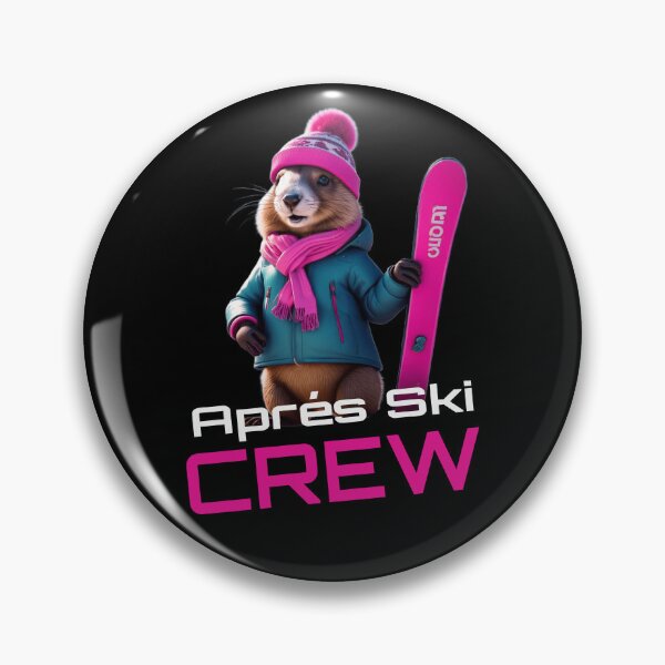 Item preview, Apres Ski Crew Marmot Winter Holiday designed and sold by Loona97.