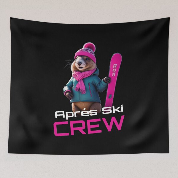 Item preview, Apres Ski Crew Marmot Winter Holiday designed and sold by Loona97.