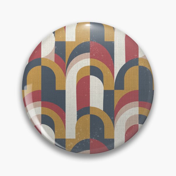 Item preview, Retro Geometry Mid-Century Arches designed and sold by Pattique.