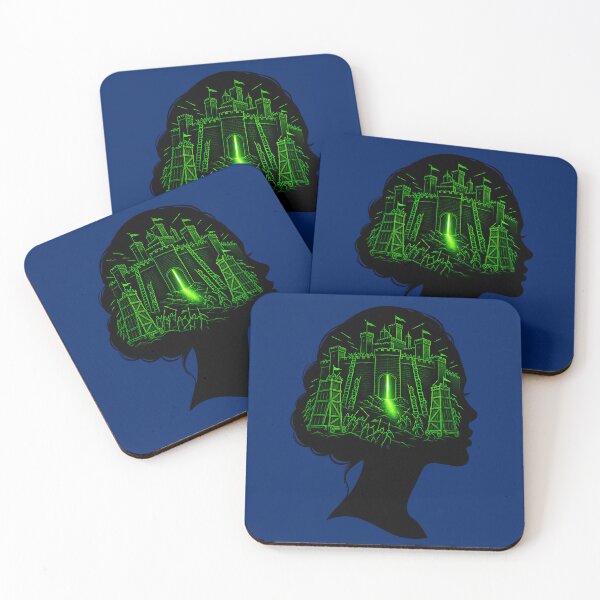 Item preview, Ninon de Lenclos Royal Citadel Siege Psychological Neon Art designed and sold by PERSPECTIVERED.