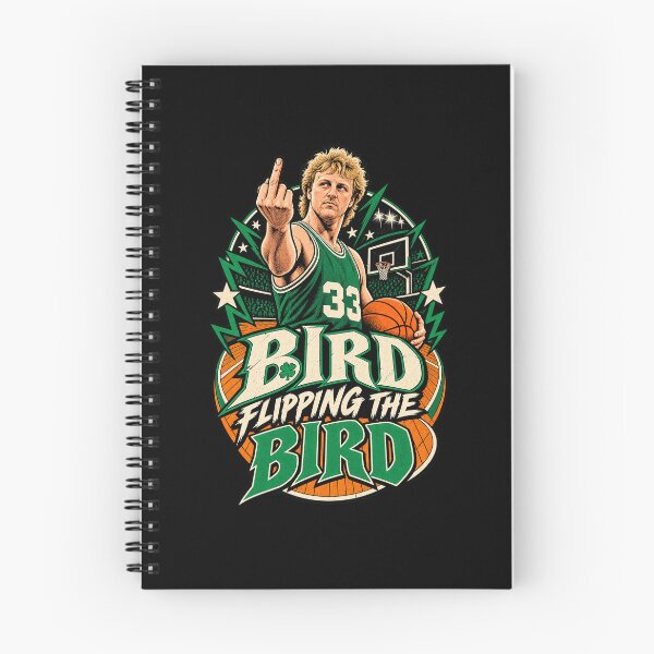Item preview, Larry Bird – Bird Flipping the Bird designed and sold by Pandaburba.