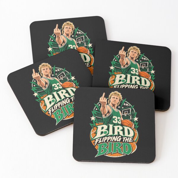 Item preview, Larry Bird – Bird Flipping the Bird designed and sold by Pandaburba.