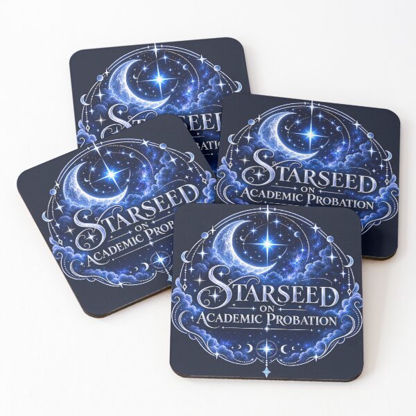 Item preview, Starseed on Academic Probation – Celestial Earth School Humor designed and sold by Alcyone-Blue.