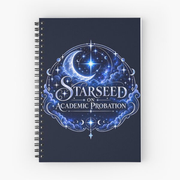Item preview, Starseed on Academic Probation – Celestial Earth School Humor designed and sold by Alcyone-Blue.