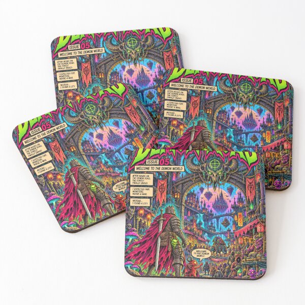 Item preview, THE DEMON ROAD — ISSUE #05: WELCOME TO THE DEMON WORLD designed and sold by KrungiT Design .