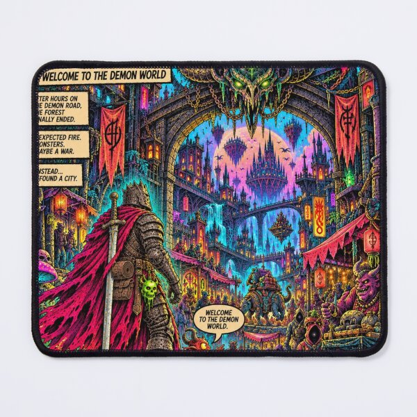 Item preview, THE DEMON ROAD — ISSUE #05: WELCOME TO THE DEMON WORLD designed and sold by KrungiT Design .