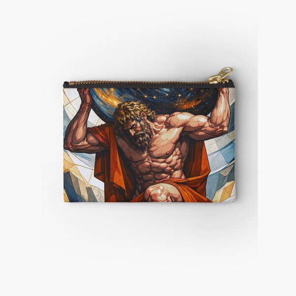 Item preview, Atlas Titan – Greek Mythology Painting designed and sold by GalleryKauffeld.