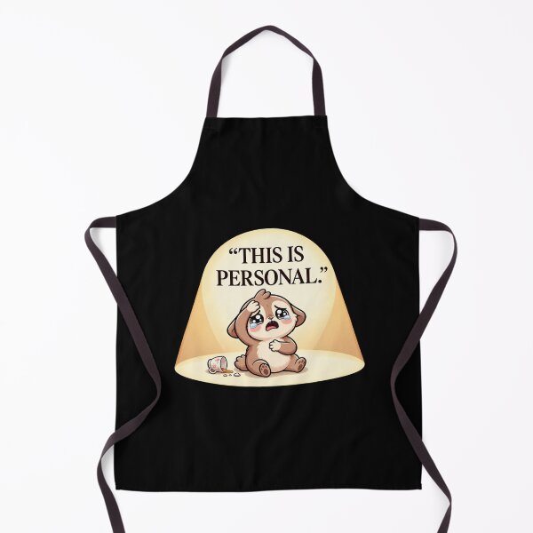 Item preview, This Is Personal Crying Puppy – Funny Emotional Dog Lover Gift, Cute Sad Puppy Humor designed and sold by MrDev.