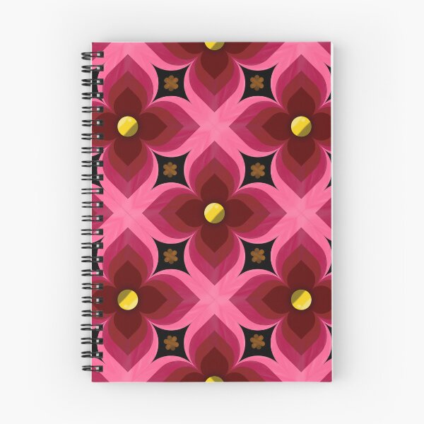 Item preview, Retro Pink Floral Pattern designed and sold by Lonandie.