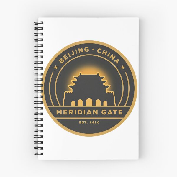 Item preview, Beijing Meridian Gate Crest — Circular Badge Logo designed and sold by Shutter-Dragon.