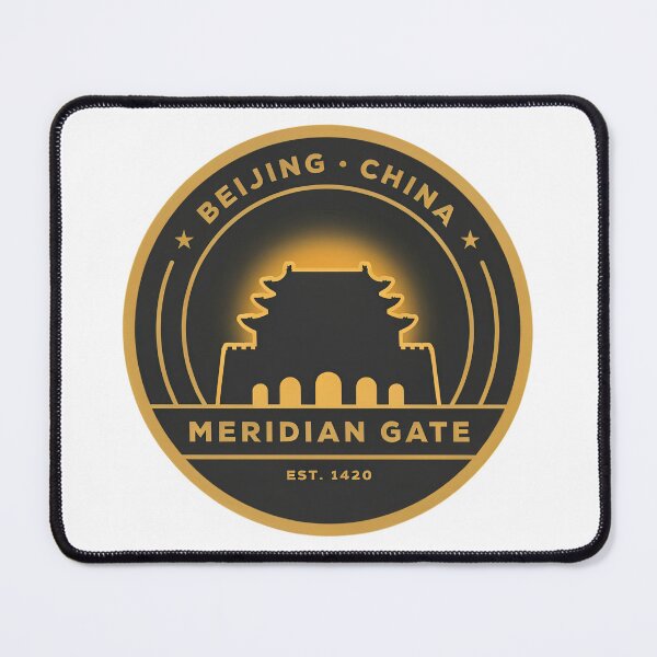 Item preview, Beijing Meridian Gate Crest — Circular Badge Logo designed and sold by Shutter-Dragon.