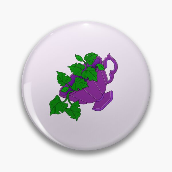Item preview, Purple Jug Planter With Trailing Green Leaves designed and sold by DesgnsxGifts.