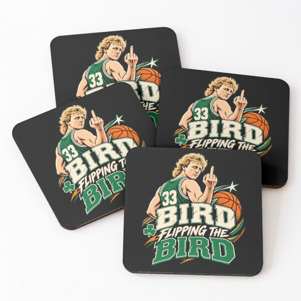 Item preview, Larry Bird – Celtics Bird Flipping the Bird designed and sold by Pandaburba.