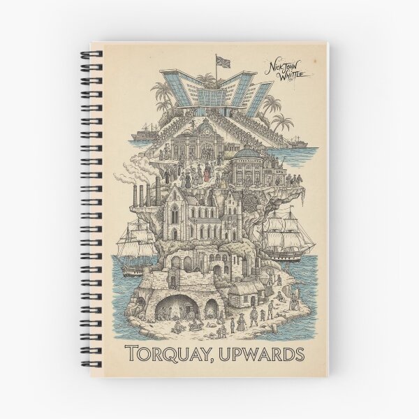 Item preview, TORQUAY, UPWARDS designed and sold by NickWhittleArt.