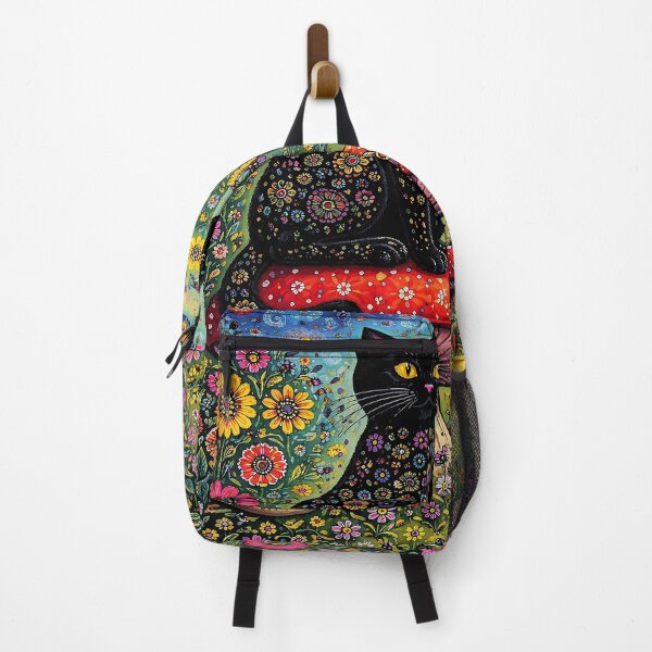 Item preview, Whimsical Flower Cat on Mushroom designed and sold by My Redbubble Shop.