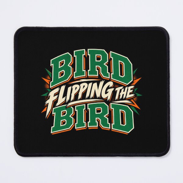 Item preview, Bird Flipping the Bird – Basketball Humor designed and sold by Pandaburba.